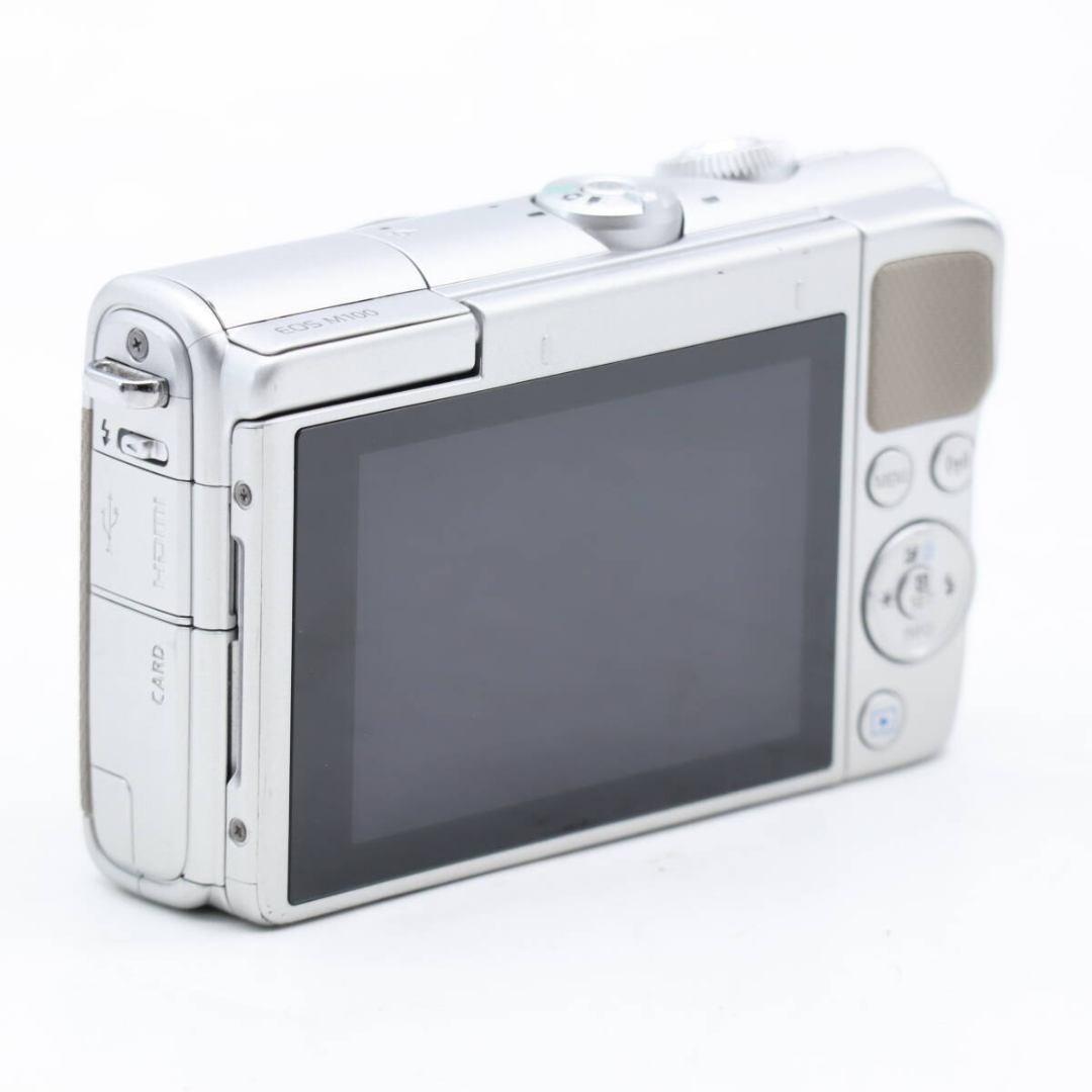 美品 Cannon キャノン EOS M100 ボディ グレー