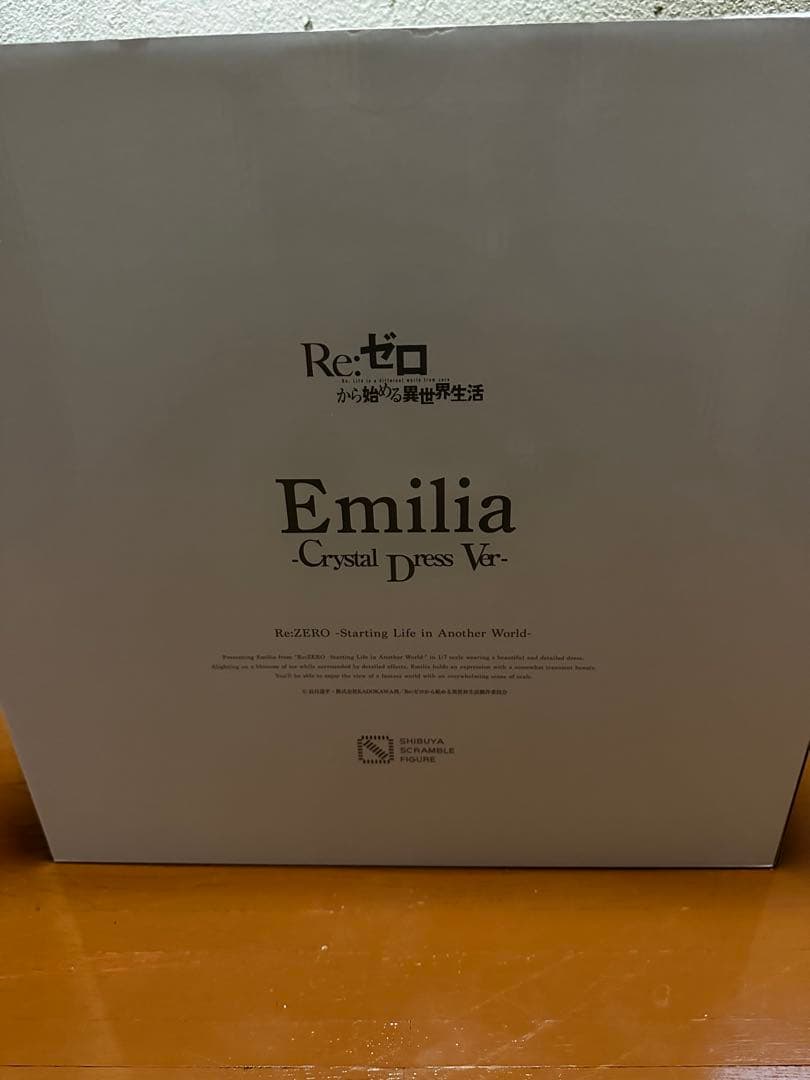 【エミリア】-Crystal Dress Ver- 渋谷スクランブルフィギュア