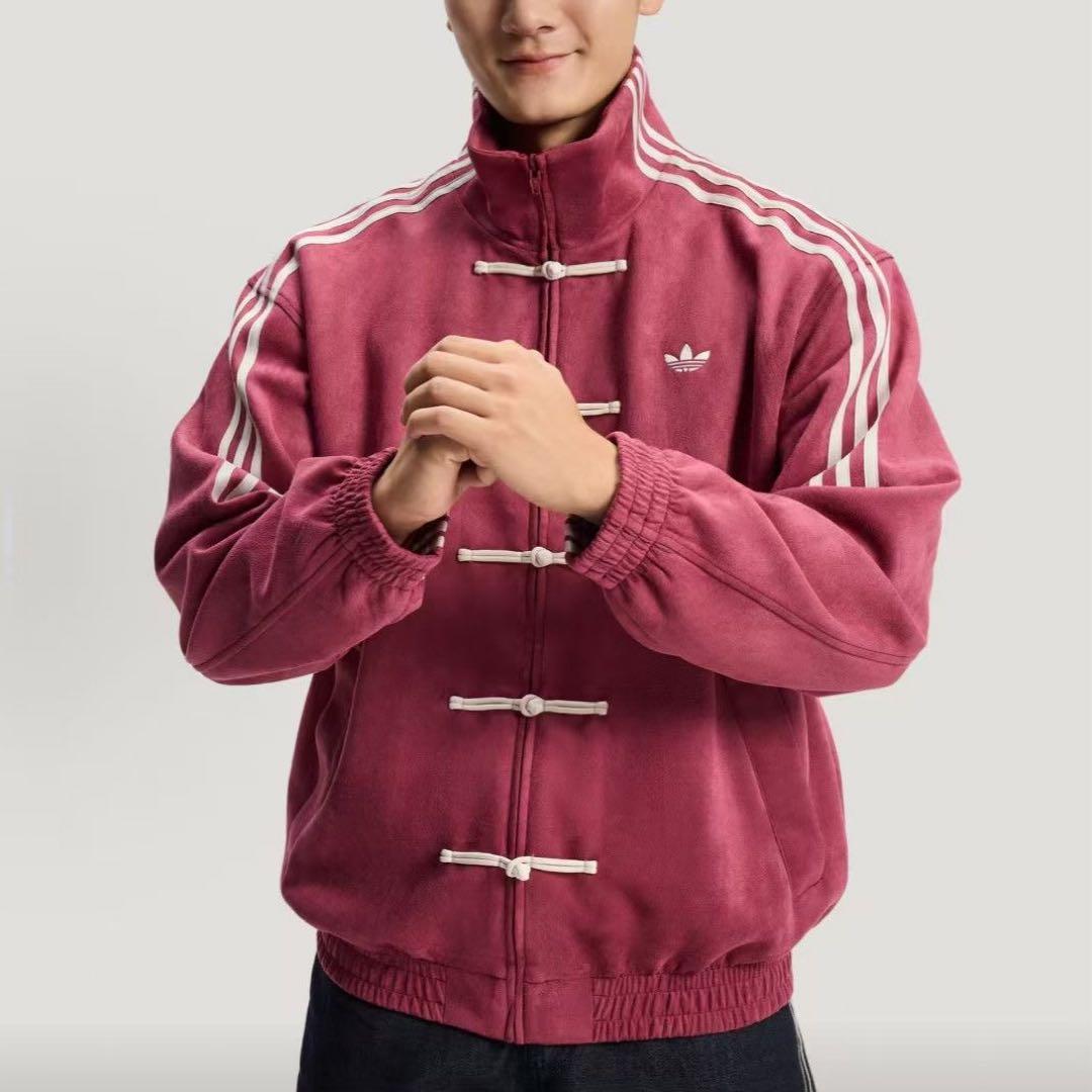 adidasアディダス 中国限定 蛇年トラックジャケット 赤Lサイズ”