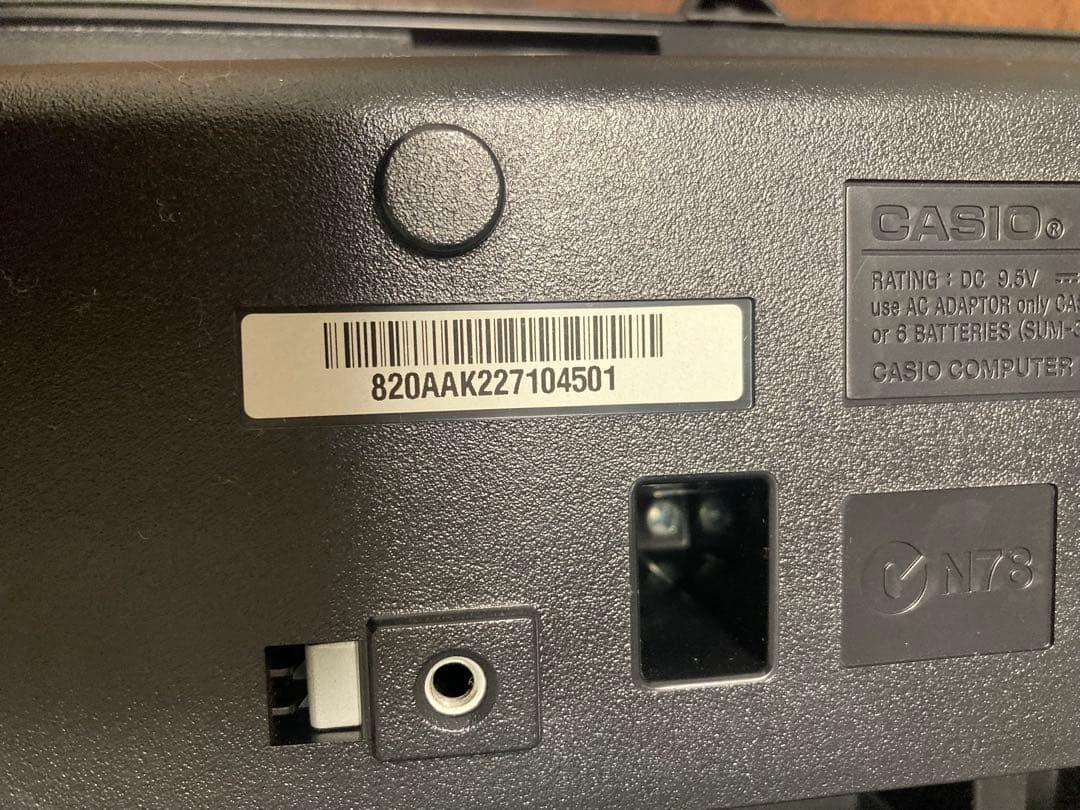 CASIO CTK-1100 61鍵キーボード