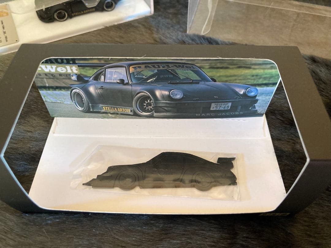 激レア品 1/64 PGM ポルシェRWB 930 Black 中井啓