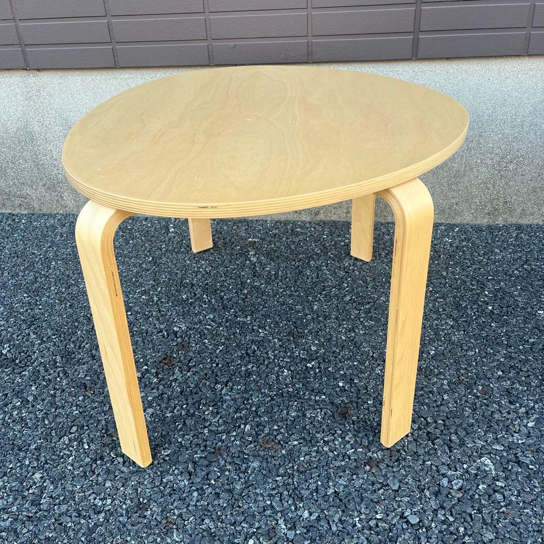 【 美品/送料込み 】IKEA スヴァルスタ ネストテーブル2点セット　バーチ