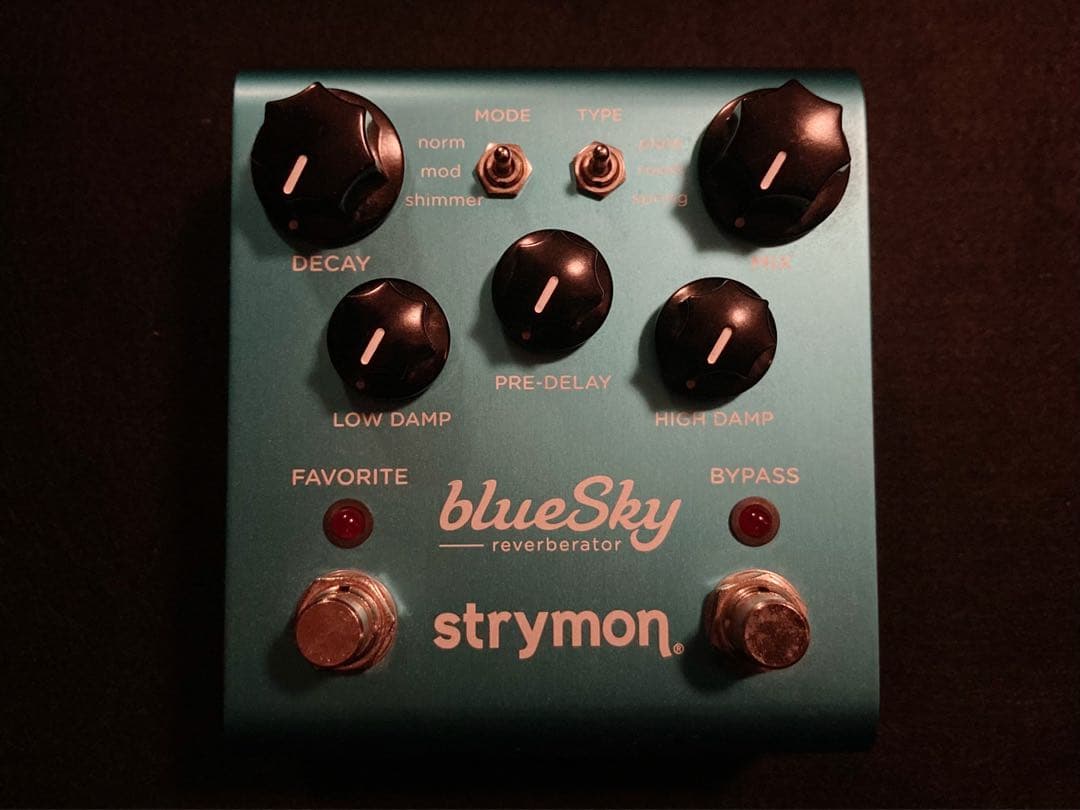 【美品】strymon blueSky リバーブエフェクター