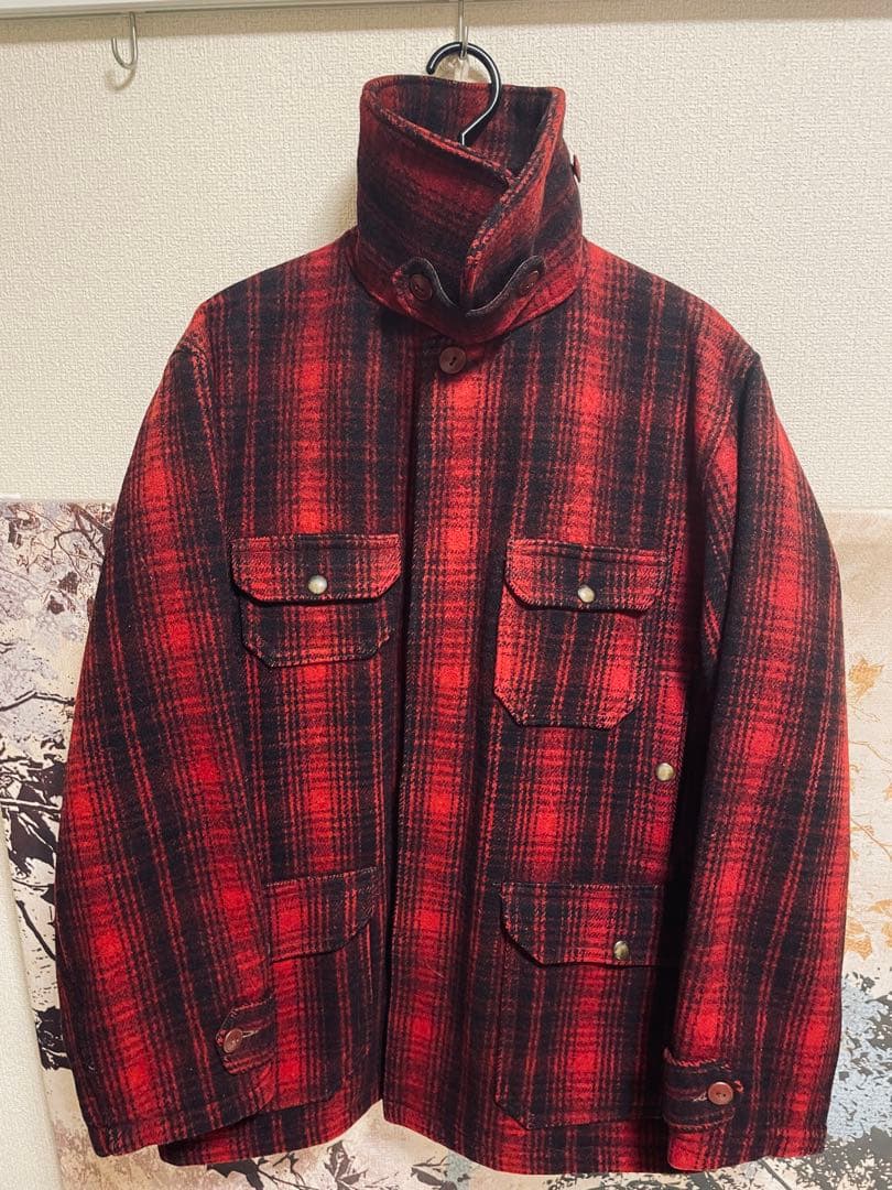 KIKU様40s Woolrich 503 ハンティングジャケット　Lサイズ相当