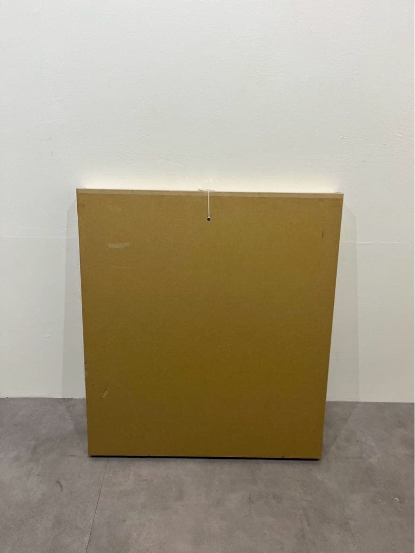 松井ヨシアキ「ブーケ」油彩 絵画 額装品