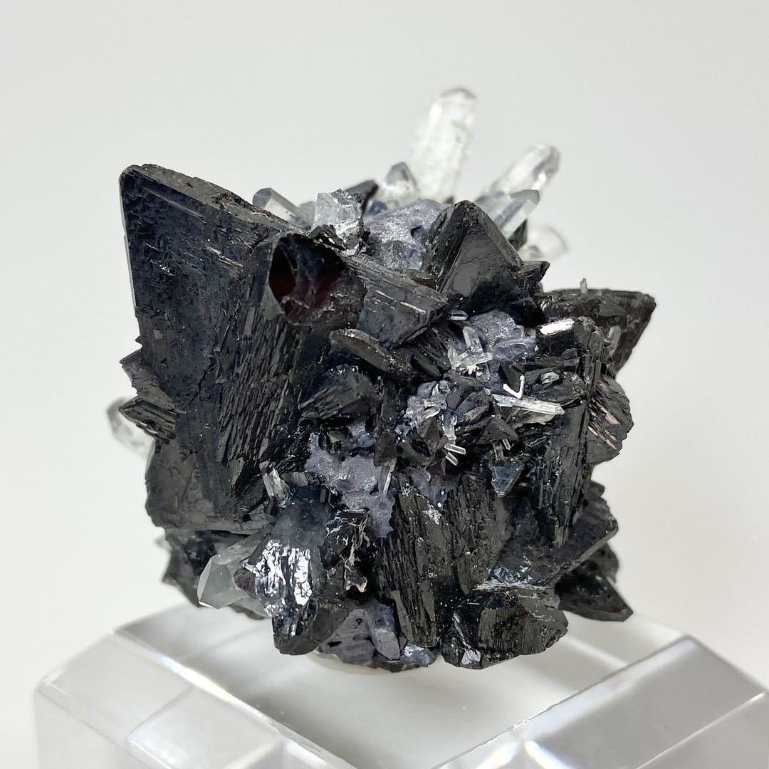 スファレライト　ガレナ　クォーツ　鉱物標本　原石　天然石　ストーン　共生標本