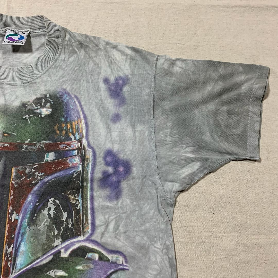 90’s スターフォーズ Star Wars Tシャツ Liquid Blue