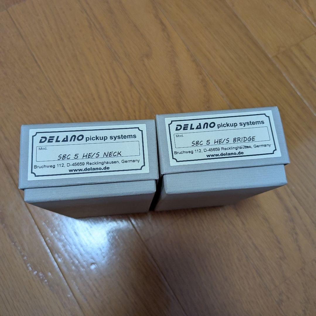 Delano SBC 5 HE/S Neck,Bridgeセット