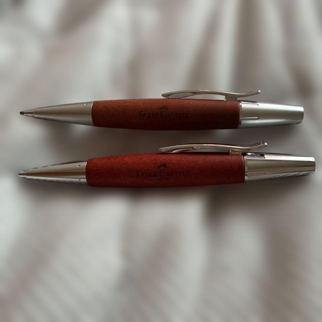 FABER-CASTELL ボールペン油性 エモーション 梨の木 ブラウン