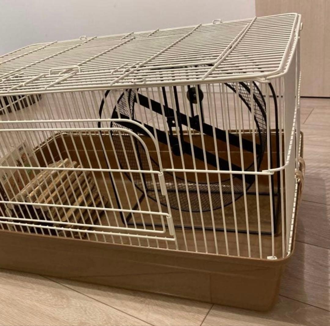 ハリネズミ 飼育セット ケージ 回し車 おでかけバッグ 本