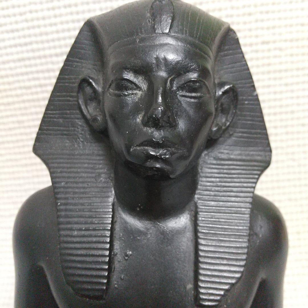 ルーブル美術館ムラージュ工房製／アメンエムハト3世／ファラオ像 24cm