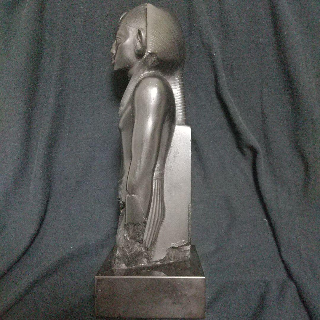 ルーブル美術館ムラージュ工房製／アメンエムハト3世／ファラオ像 24cm