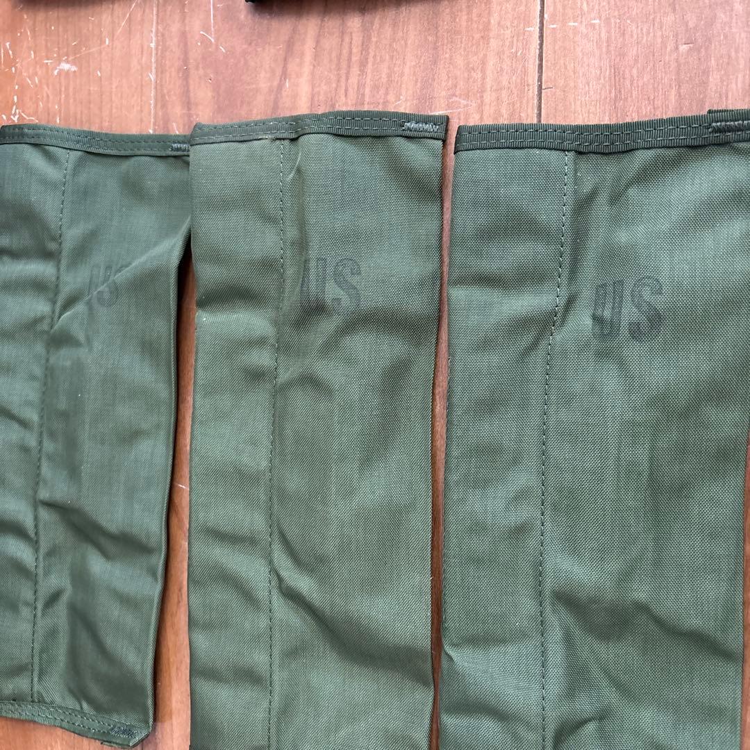 デッドストック　米軍　実物　クリーニングキットケース　ODグリーン 10枚セット