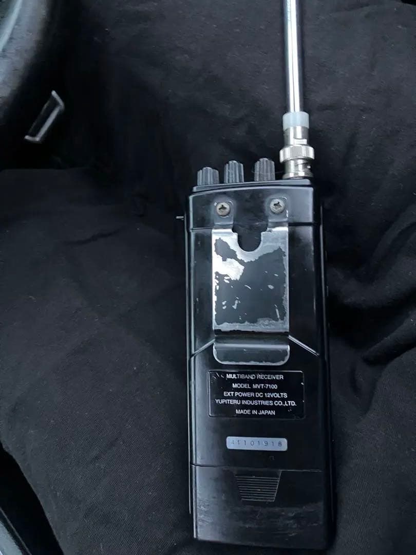 YUPITERU マルチバンドレシーバー. MVT-7100稼働品、取説付き