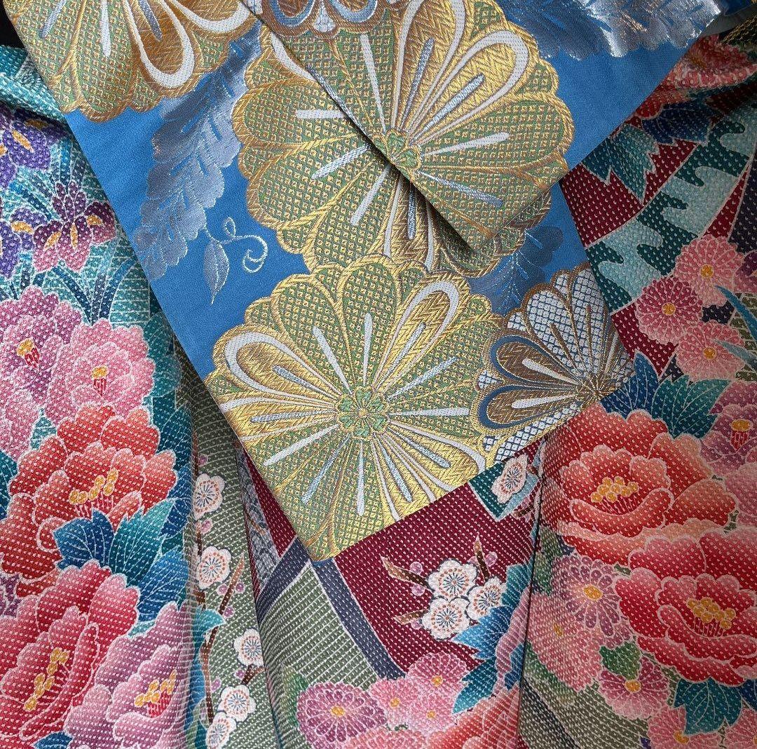 ピヨピヨ⭐︎　藤娘きぬたや　振袖セット一式