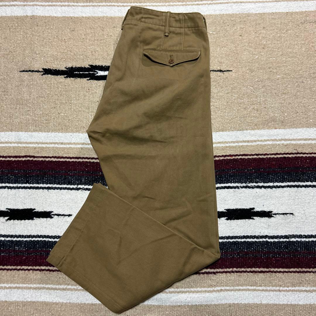 RRL ダブルアールエル オフィサーズチノトラウザーズ