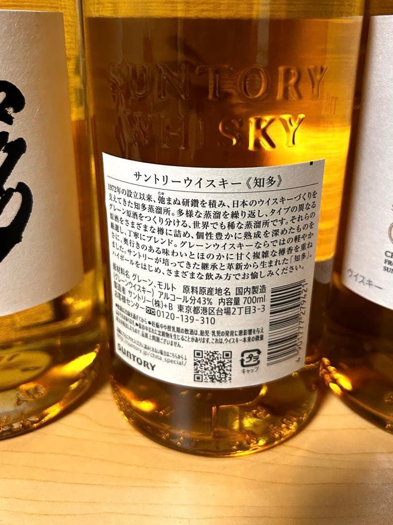 知多　ウイスキー