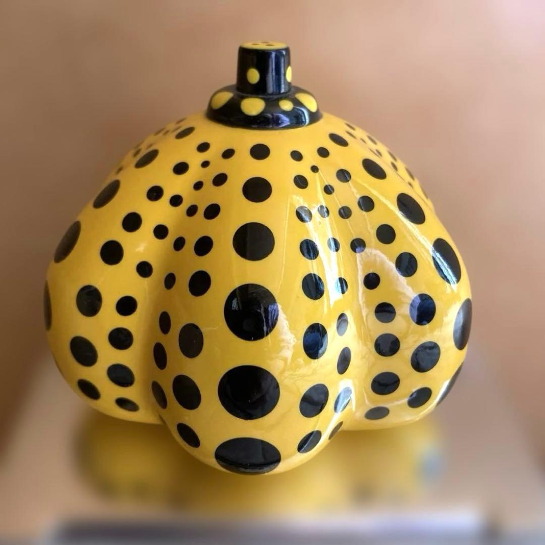 草間彌生 かぼちゃ パンプキン ペーパーウェイト オブジェ 箱有り