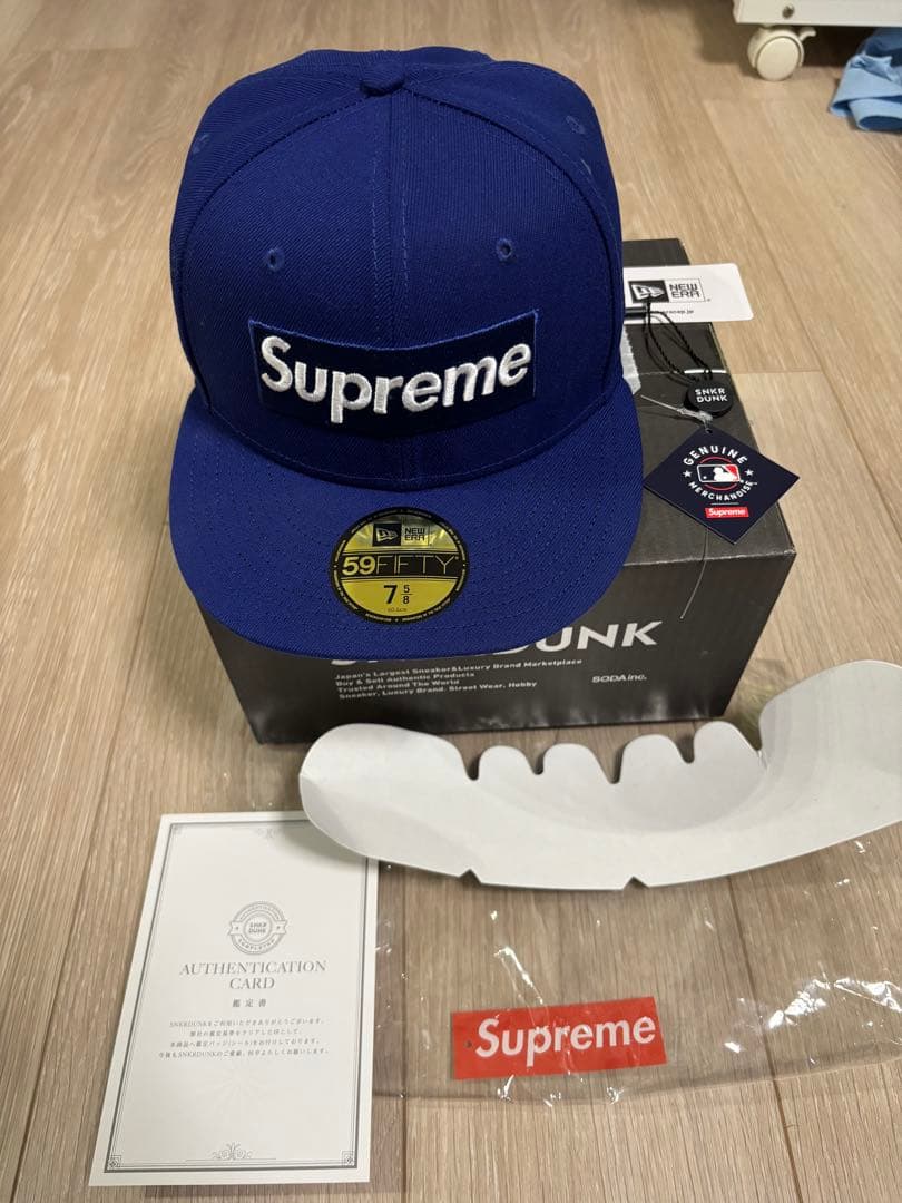 シュプリーム ニューエラ MLB キャップ　supreme 　大谷　ドジャース