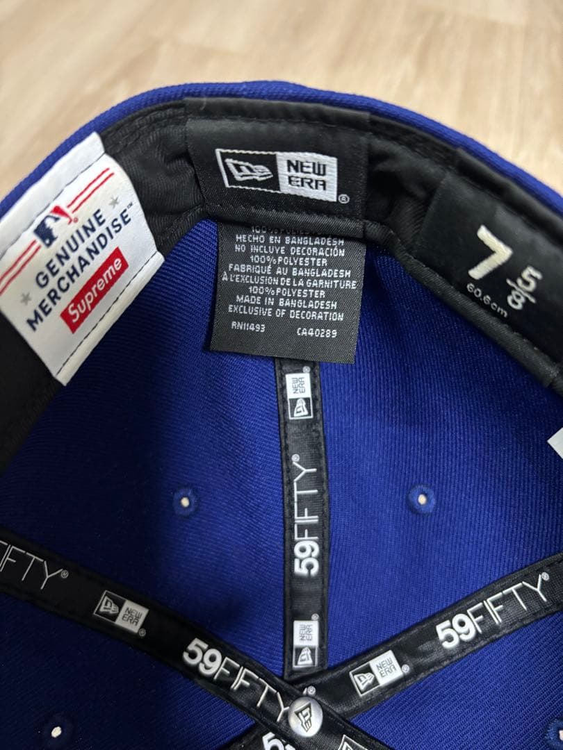 シュプリーム ニューエラ MLB キャップ　supreme 　大谷　ドジャース