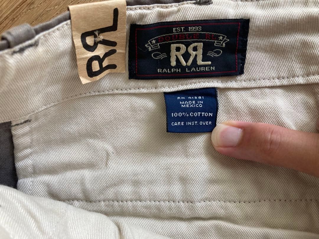 RRL ミリタリーチノ　34