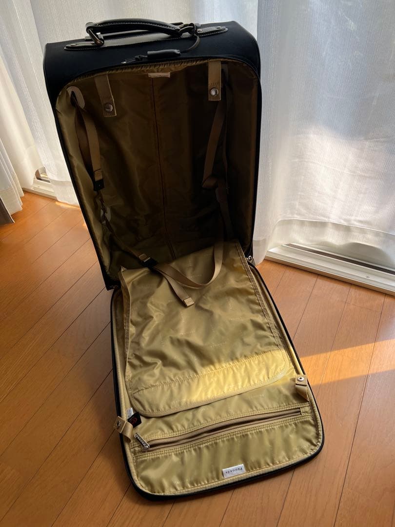 ACE ブラックナイロンキャリーケース