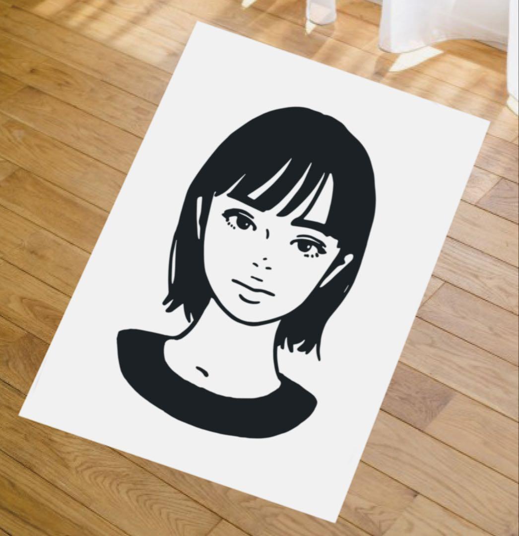 kyne キネ untitled A1 大型ポスター 印刷 額装品