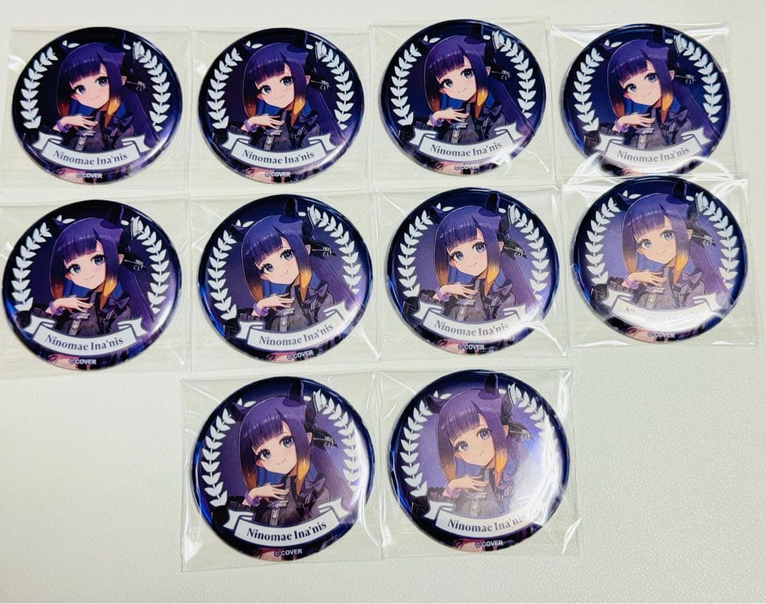 一伊那尓栖　ホロライブEN 3rd Concert 缶バッジ