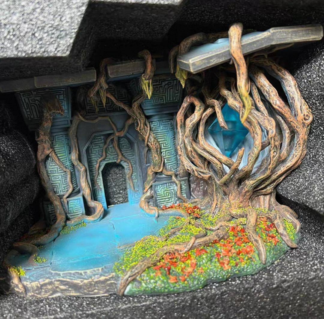 宮崎駿 天空の城ラピュタ バルスの再生 彫刻フィギュア