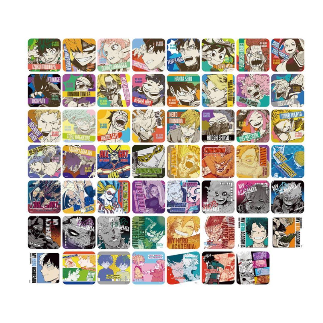堀越耕平 僕のヒーローアカデミア 原画展 アートコースター 全種セット