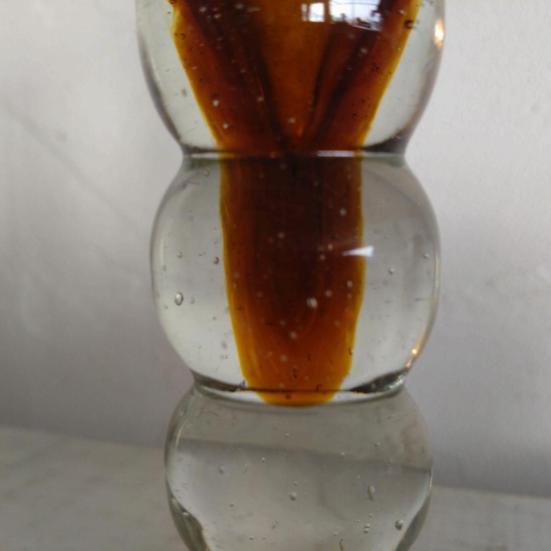 ガラス製　キャンドル立て　蝋燭立て