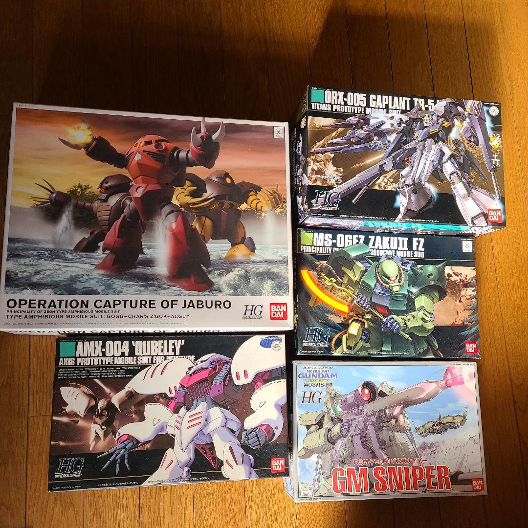 HG ガンプラ 5個セット まとめ売り