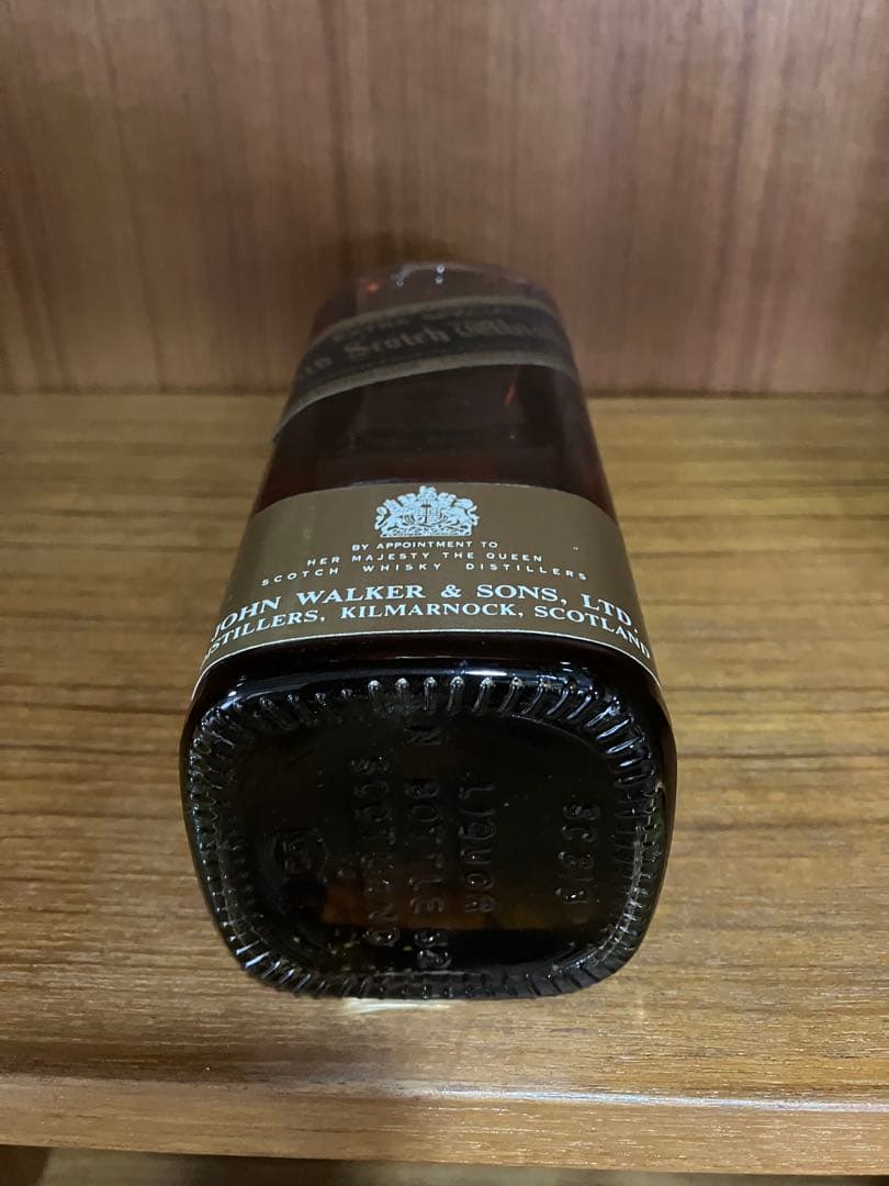 ジョニ黒760ml43度コールドベッグ特級　ジョニーウォーカー黒ラベル赤ラベル