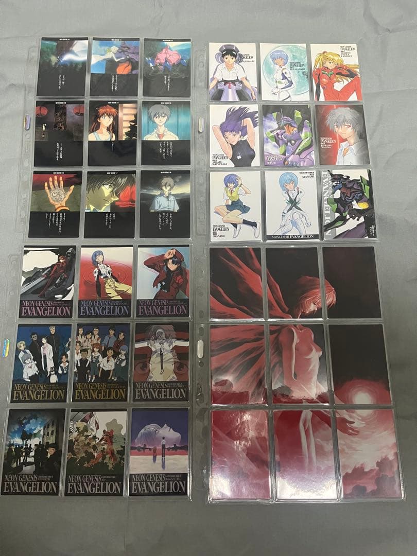 新世紀エヴァンゲリオン カードダスマスターズ 第参集初版ノーマルカードコンプ