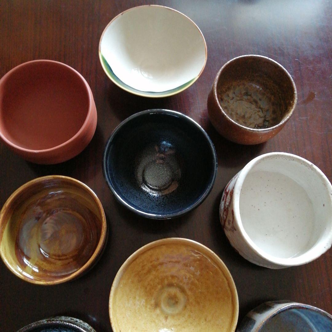 茶碗　10個まとめ売り　碧釉　常滑焼など