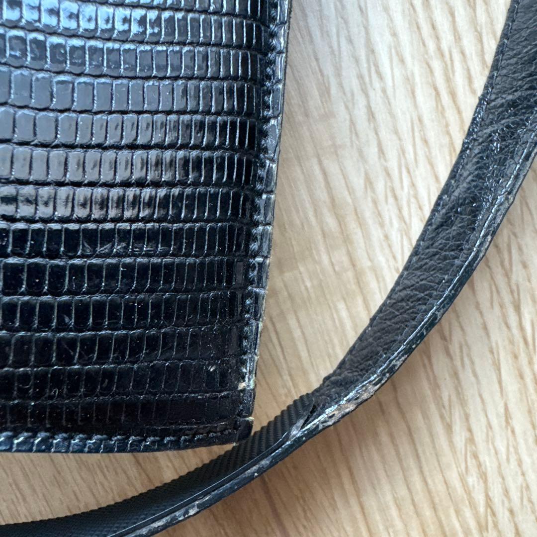 Yves Saint Laurent イヴ・サンローラン　レザー　ハンドバッグ