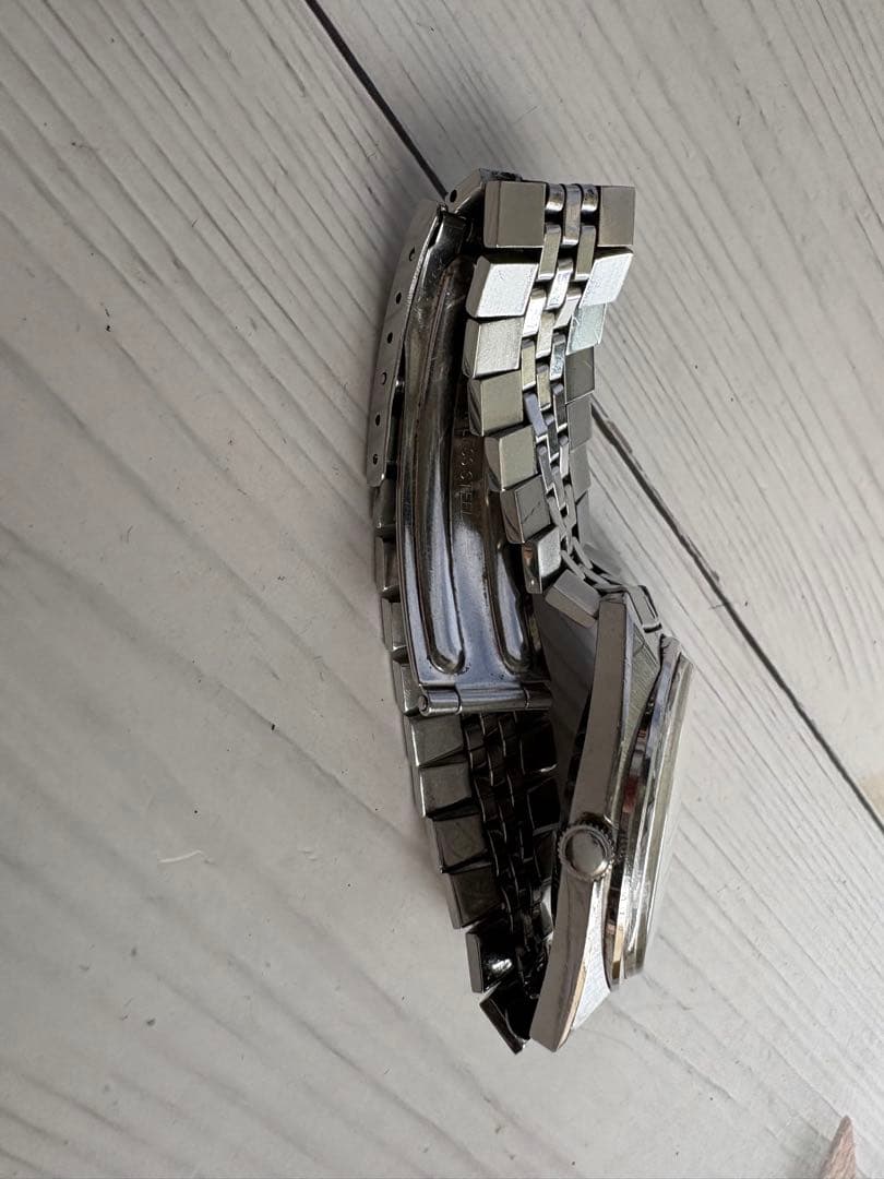 SEIKO ロードマチック 黒文字盤 ビンテージ自動巻き時計 動作品 (レ55)