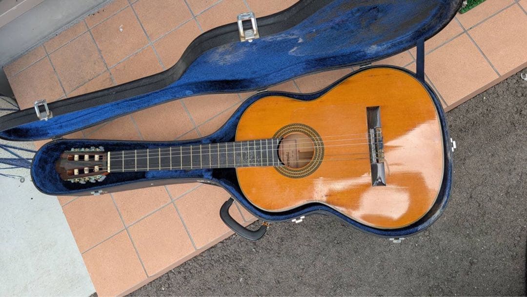 【JET】Barclay V型エレキギター オレンジ