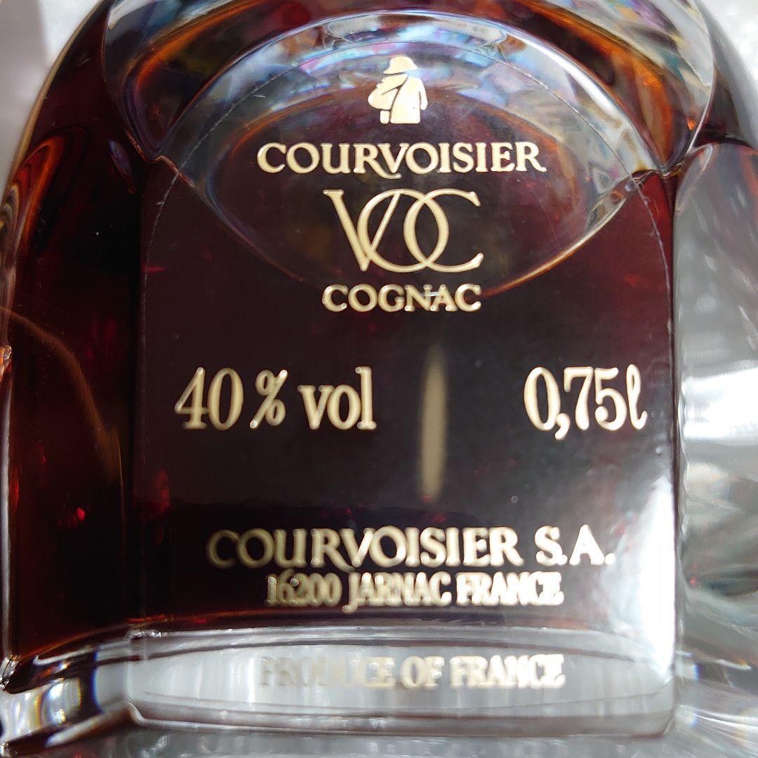 クロボアジェVOC【未開封】750mlバカラボトル　ブランデー　替え栓・箱付き