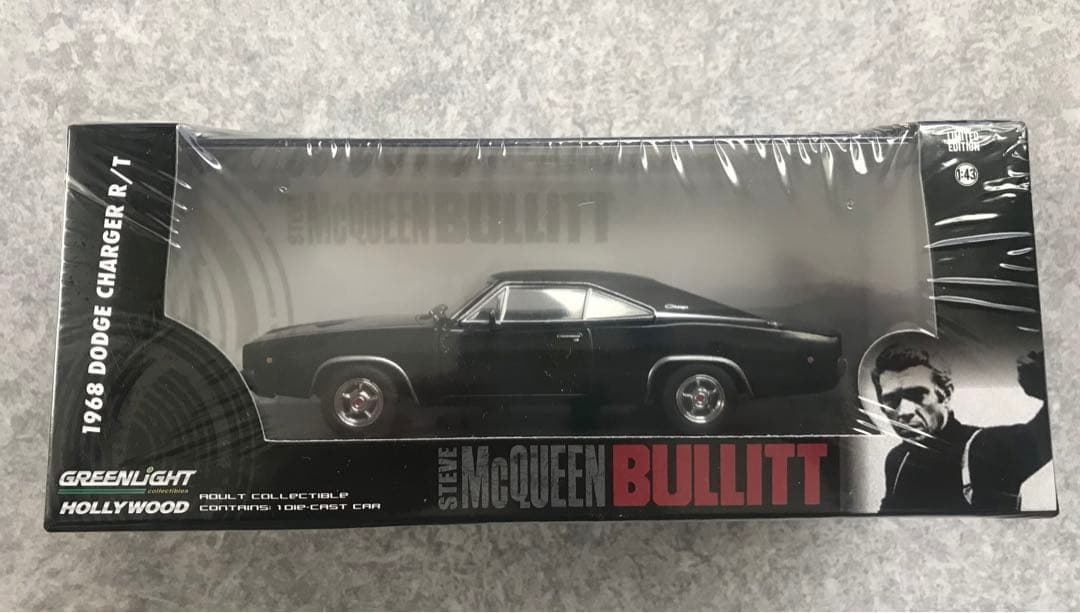 グリーンライト 映画『ブリット』1968 ダッジ・チャージャー GT 1/43