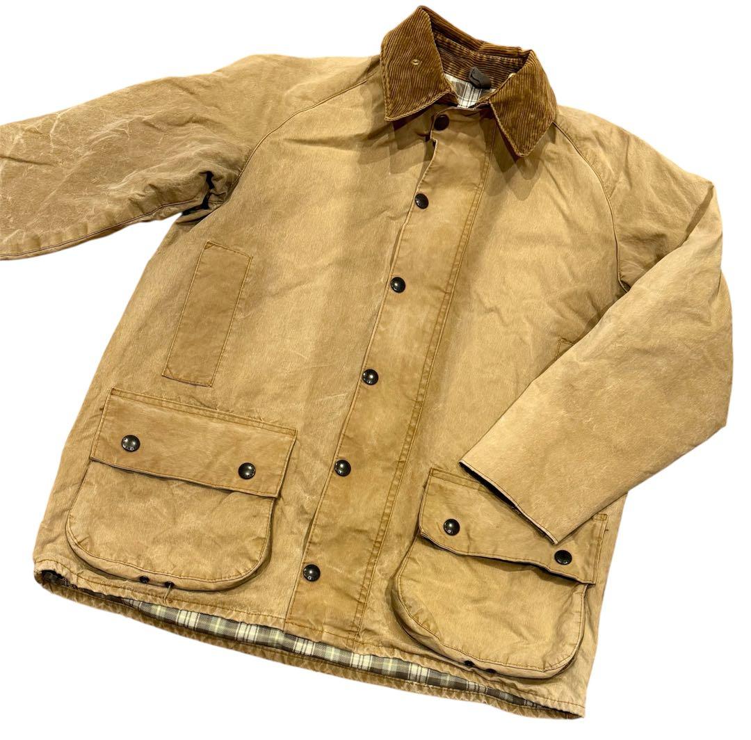 【入手困難】Barbour Moorland オイルジャケット L ブラウン