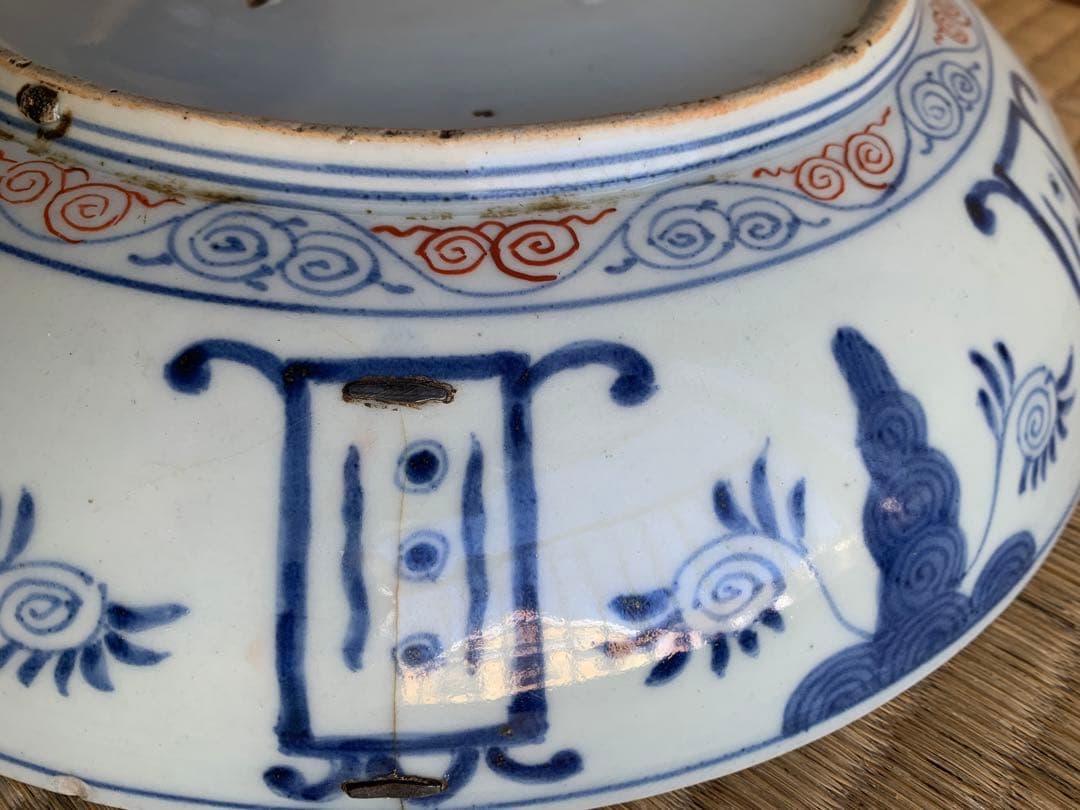 江戸時代五彩大盤