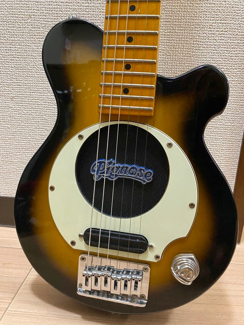 ピグノーズ　アンプ内蔵ギター　オマケ付き