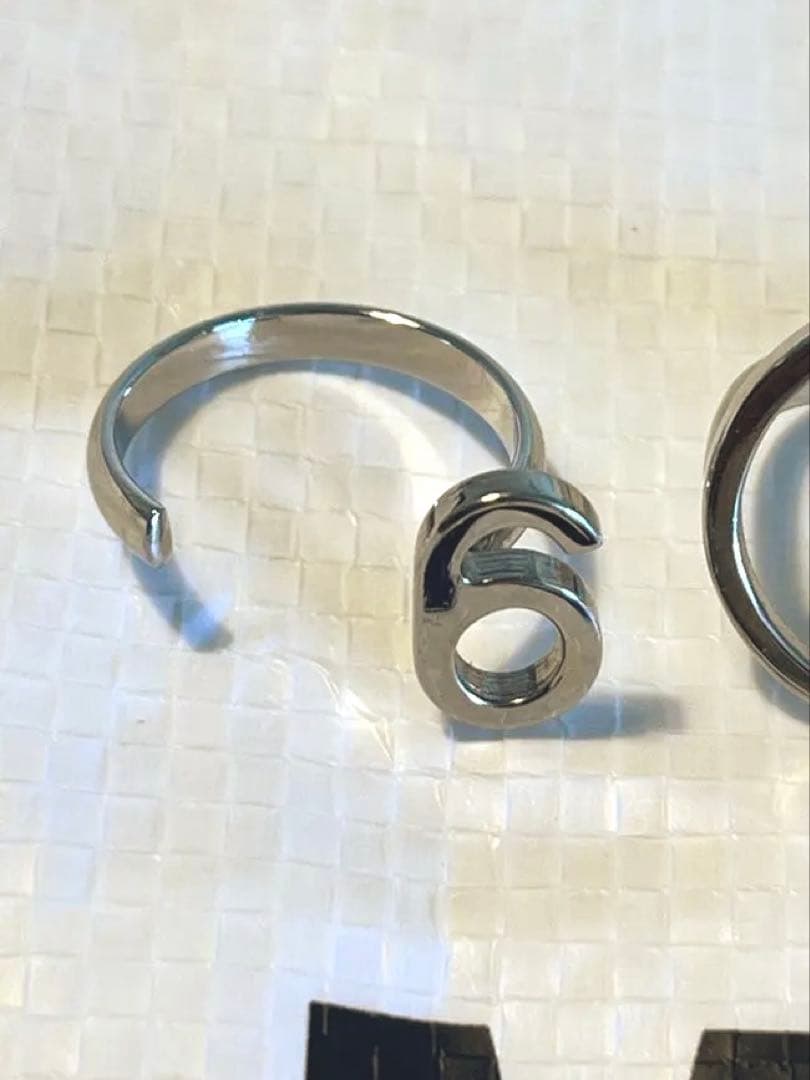 MM6 Maison Margiela リング・指輪 2点セット