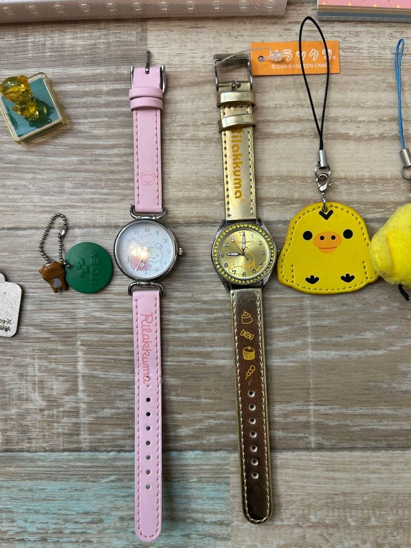 リラックマ　サンエックス　新品もあり　まとめ売り　平成レトロ　腕時計　皿　メモ帳