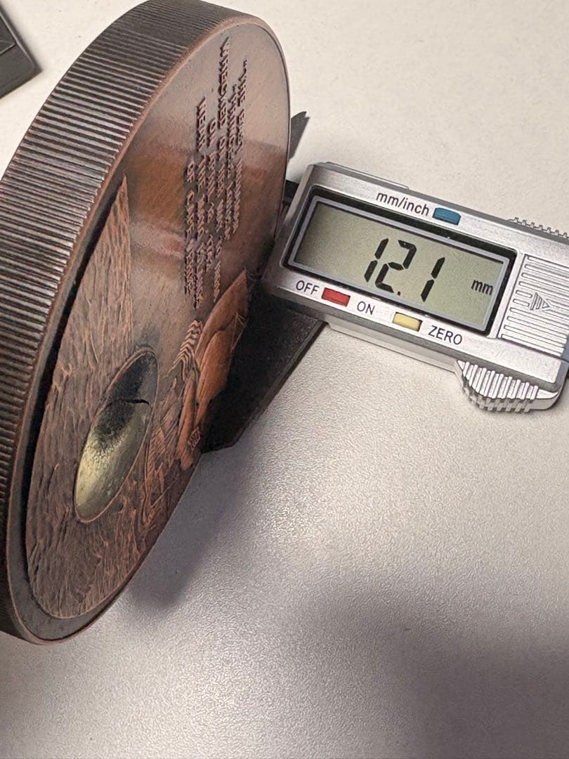 【入手困難品】　リベリア　純銅製　特大記念硬貨　10ドル　770g 貨幣