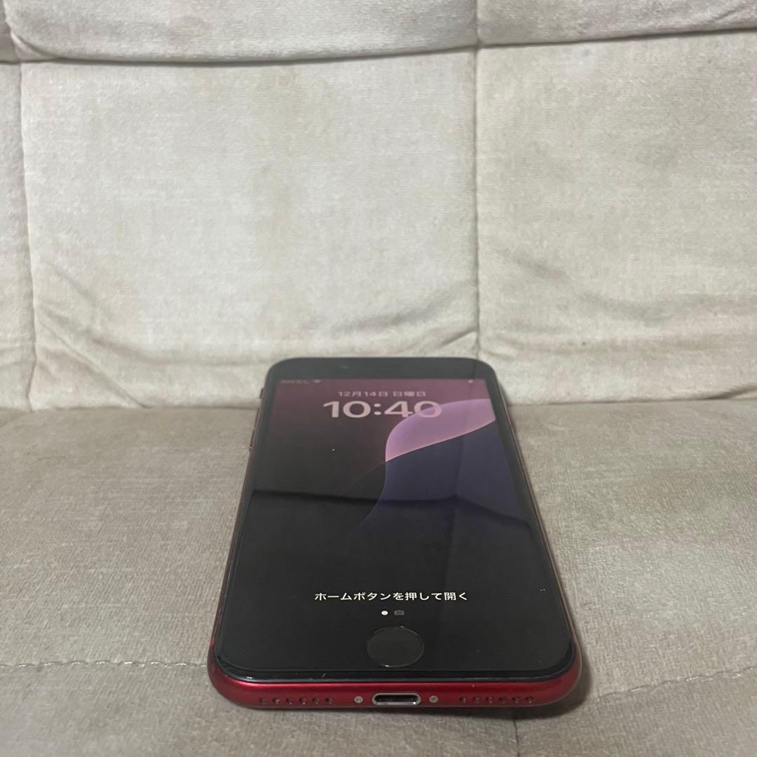 <バッテリー100> Apple iPhone SE3 256GB レッド