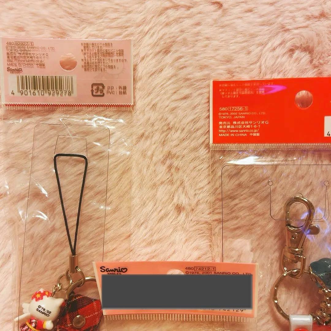 希少レア　ハローキティ　エンジェル　ストラップ　まとめ売り　平成レトロ　サンリオ