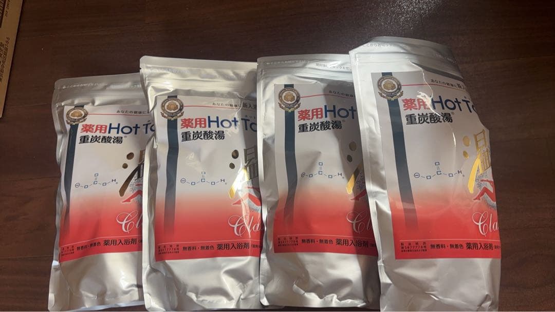 薬用ホットタブ 重炭酸湯Classic 90錠 （6袋）