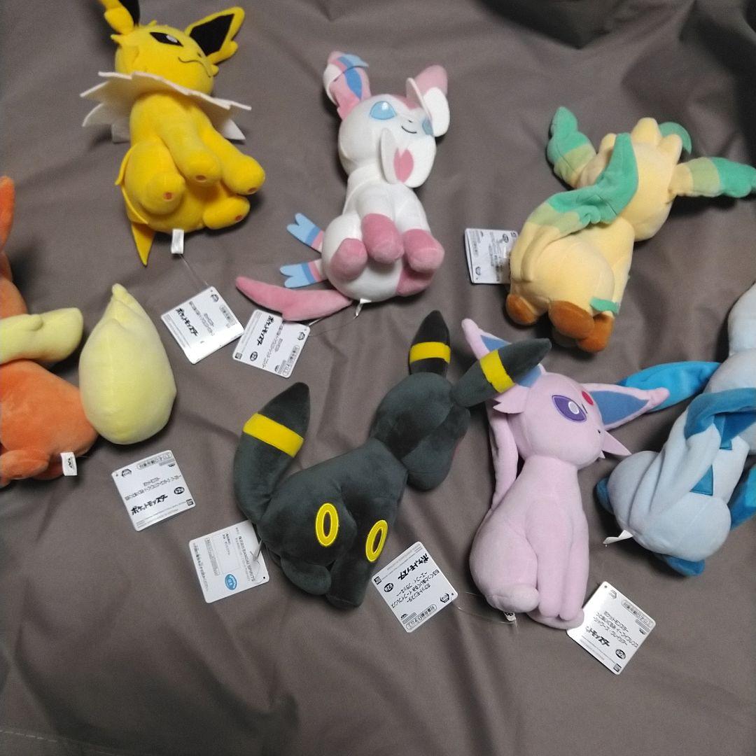 ポケモン　イーブイ　ブイズ　ぬいぐるみ８体まとめ売り